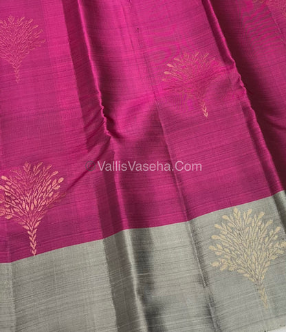 Half Mix - Pure Soft Silk Saree - VVPSS054