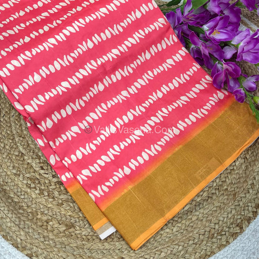 Casual Wear - Fancy Art Silk Tussar Saree - VVFAS001
