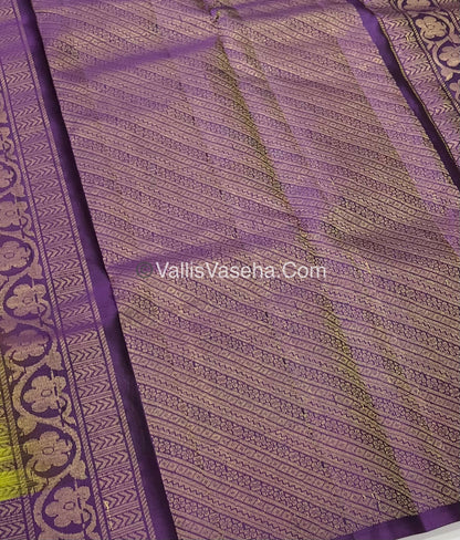 Half Mix - Pure Soft Silk Saree - VVPSS030