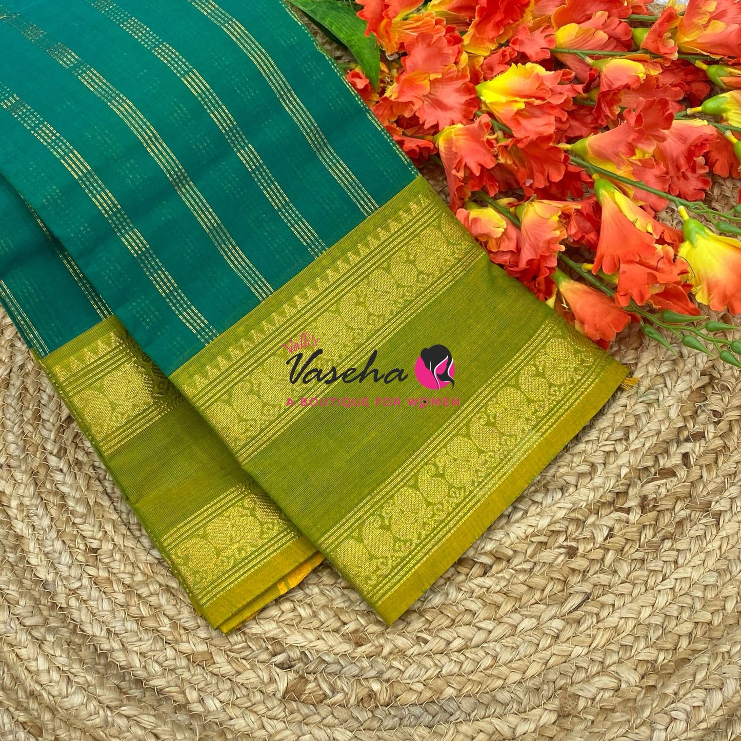 Kanchi Cotton Saree - VVKCS033