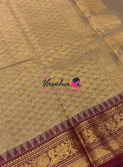 Kanchi Cotton Saree - VVKCS026