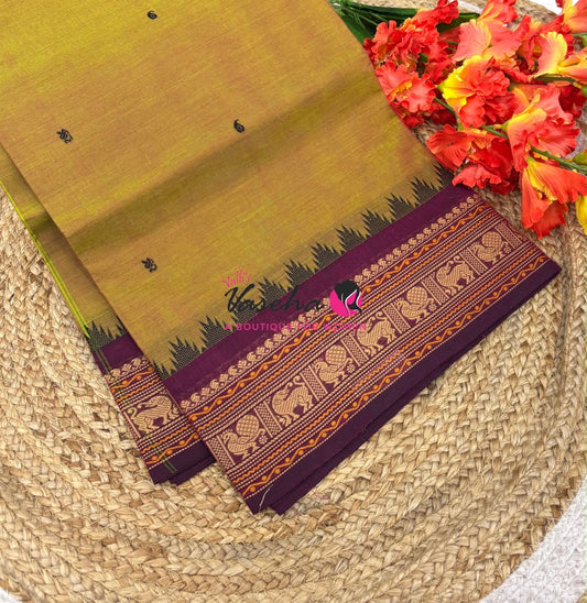 Chettinadu Cotton Saree - VVCCS003
