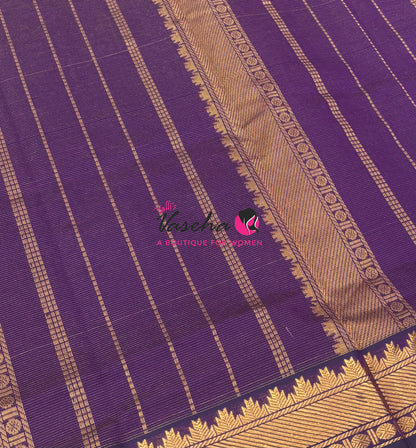 Semi Silk Cotton Saree | Vairavoosi  Design |VVSSC017