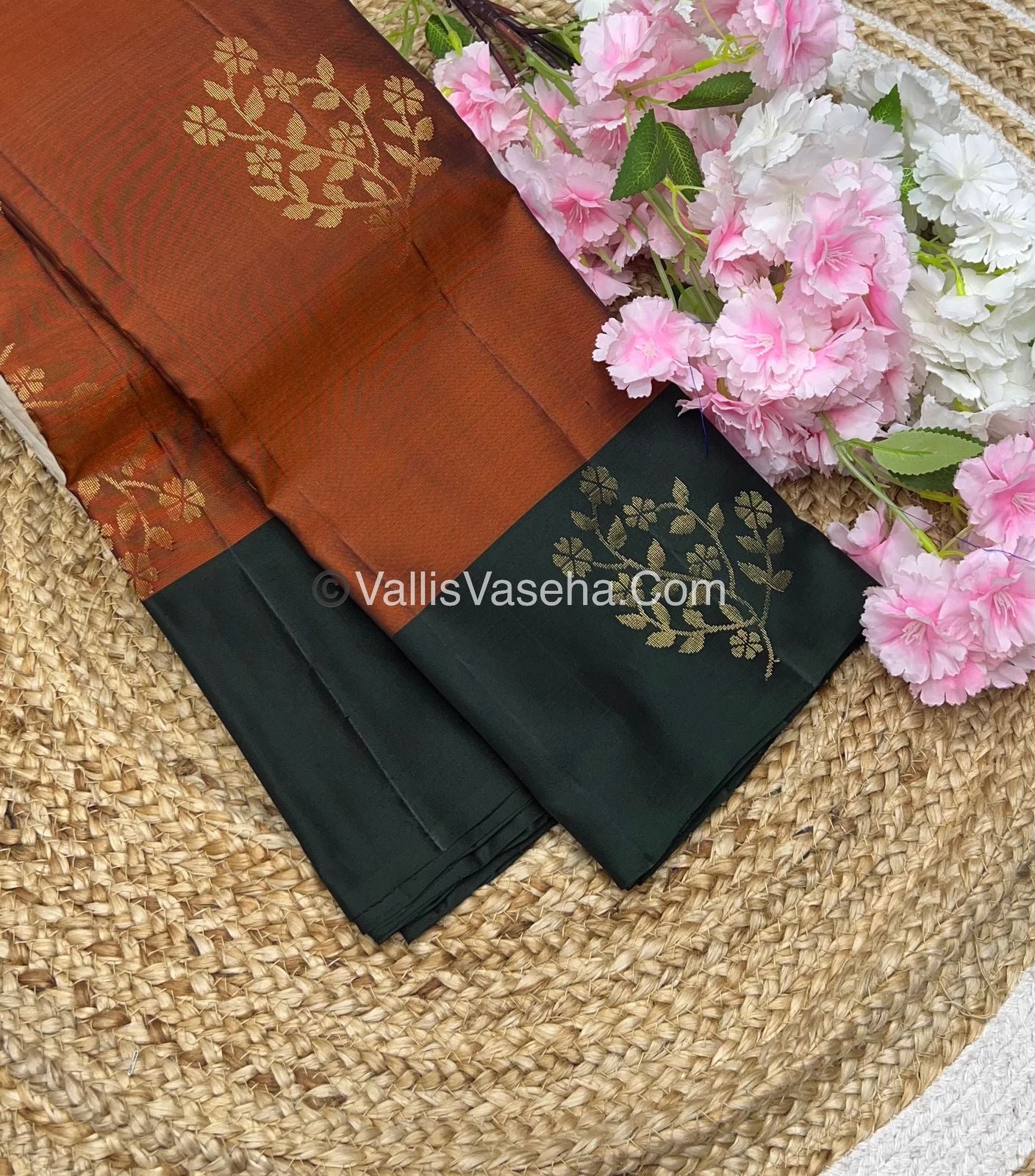 Half Mix - Pure Soft Silk Saree - VVPSS040