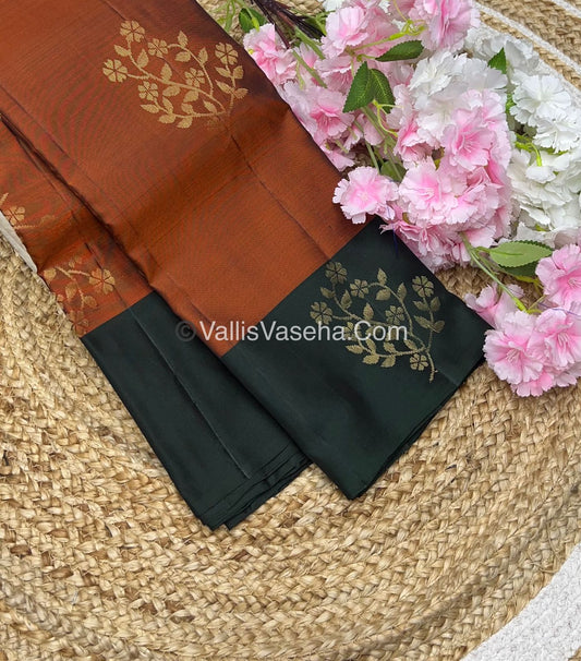 Half Mix - Pure Soft Silk Saree - VVPSS040