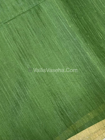 Bhagalpuri Silk | Green Shade | VVBS010