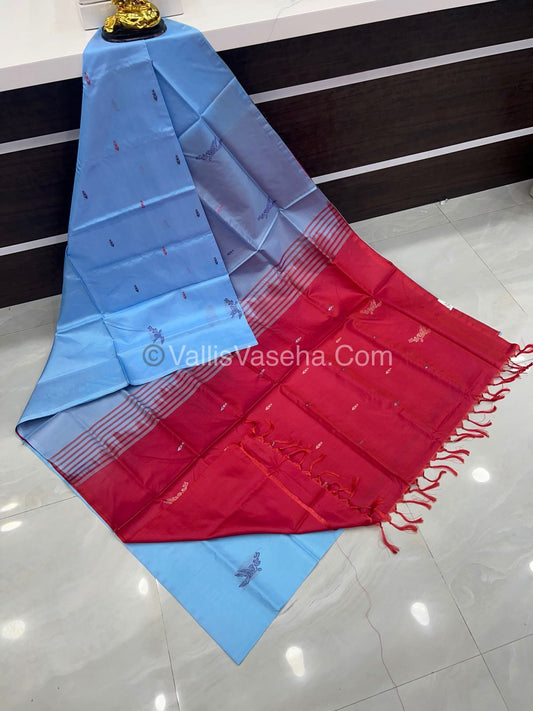 Vazhai Pattu Saree / Banana Pith - With Blouse - VVVPS001