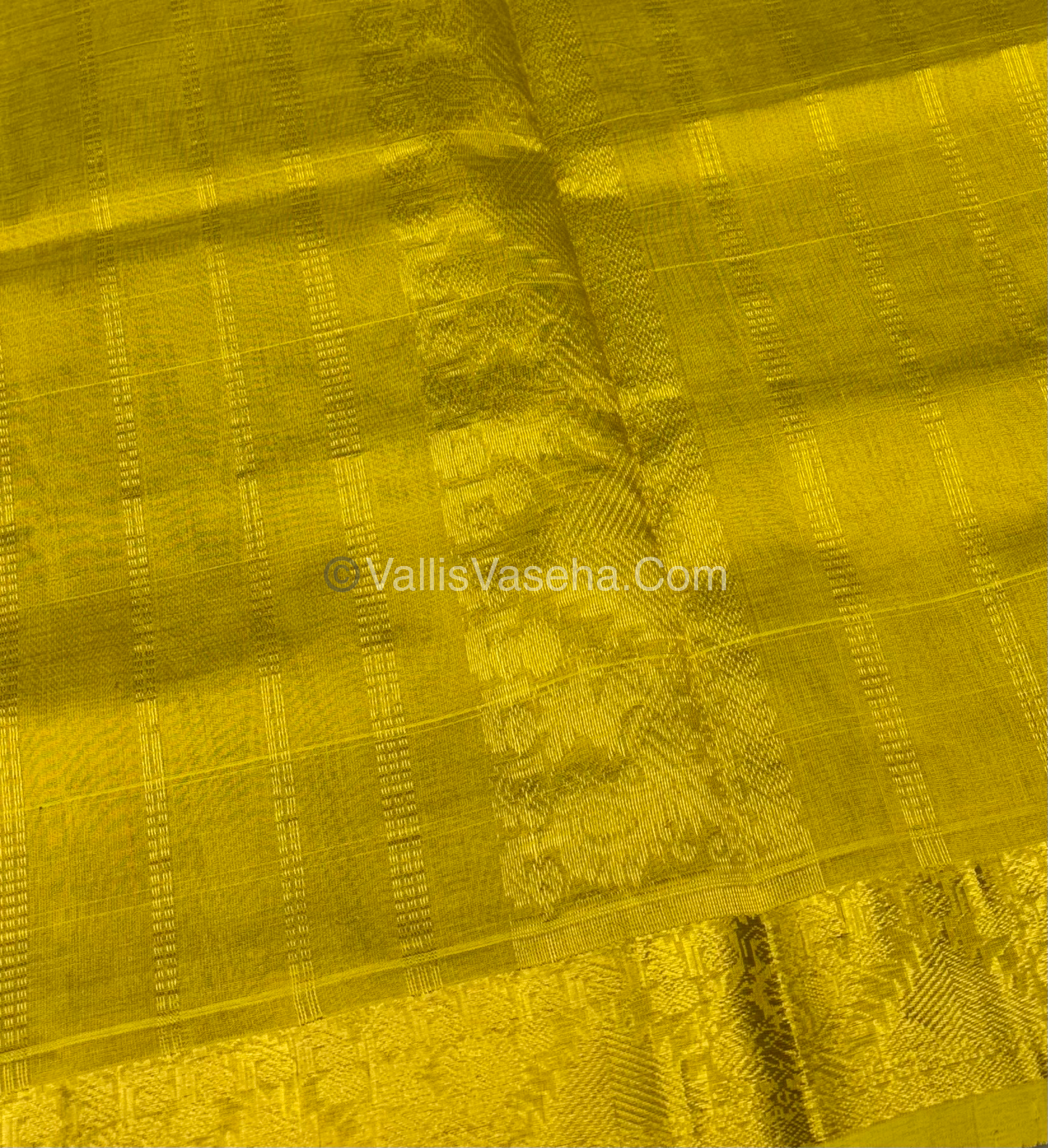 Pure Silk Cotton Saree - Pazhum Pazhamum Checks Design - VVPPSC02