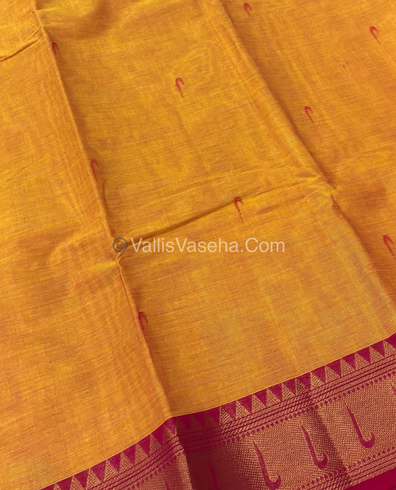 Kanchi Cotton Saree - VVKCS017