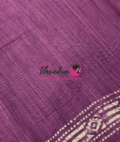Art Tussar / Art Silk - Pink Shade - VVATS002