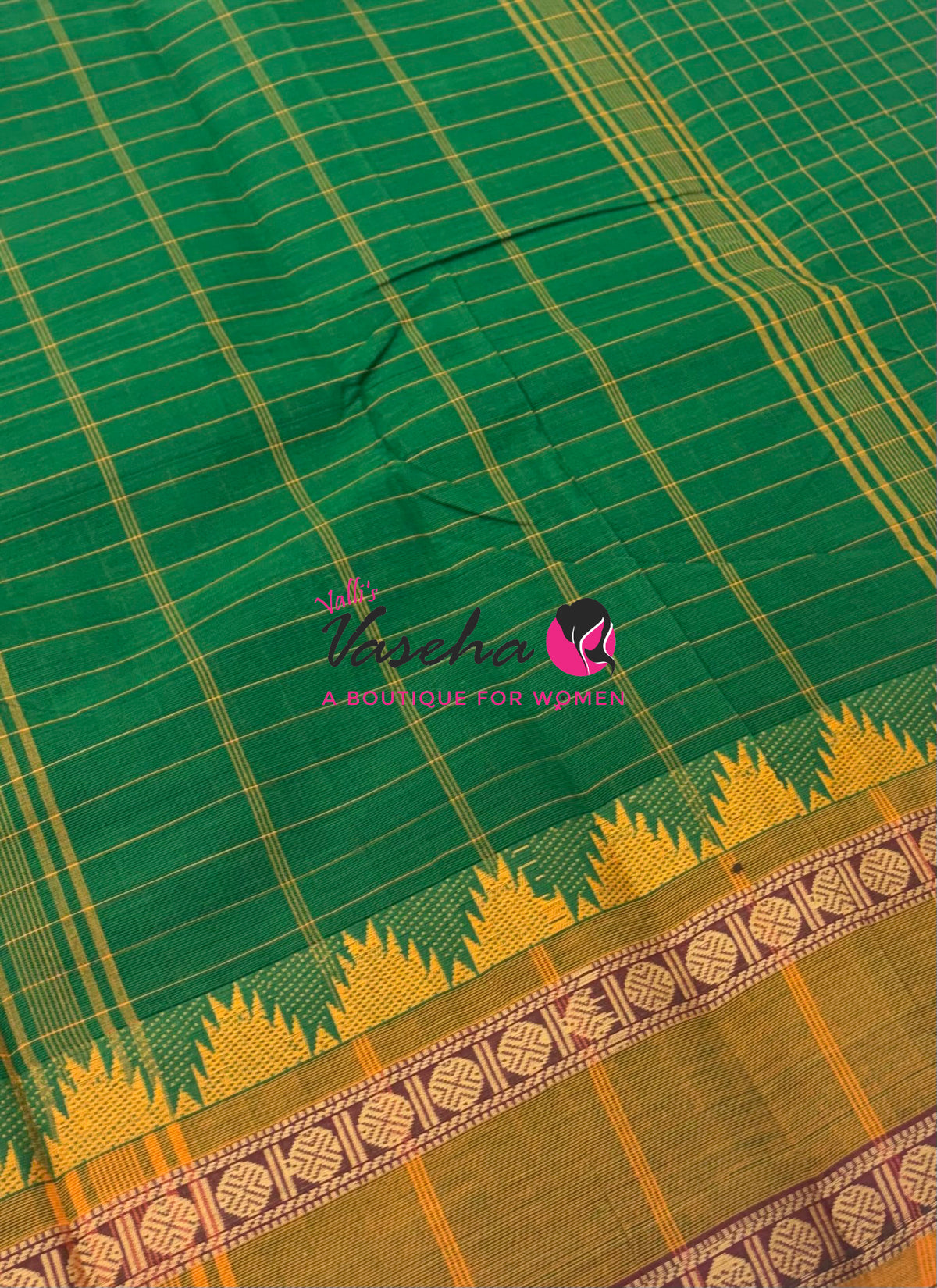 Chettinadu Cotton Saree - VVCCS003