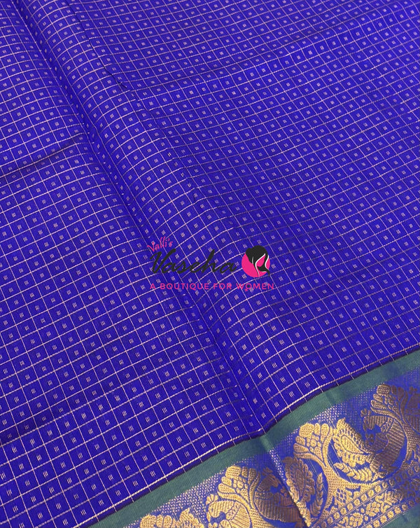 Semi Silk Cotton Saree Lakshadeepam Shade |VVSSC009