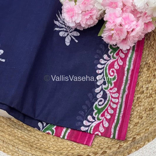 Pure Cotton Voile Saree | VVPVC001