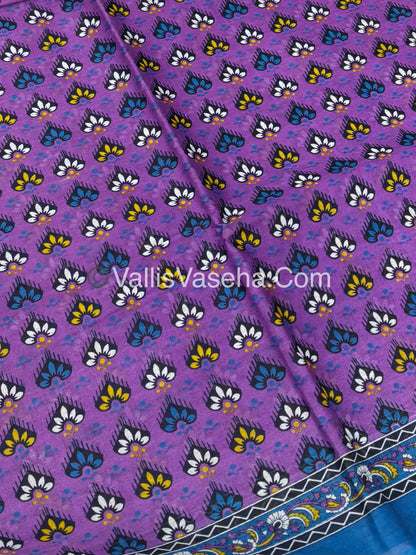 Pure Cotton Voile Saree | VVPVC001