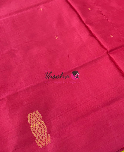 Vazhai Pattu Saree / Banana Pith - With Blouse - VVVPS002