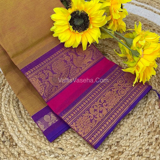 Kanchi Cotton Saree - VVKCS010