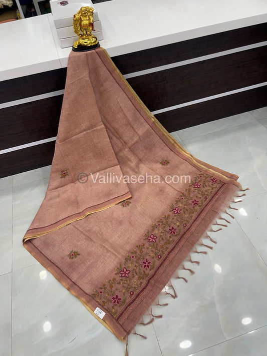 French Knot - Tissue Saree -  VVLFN001
