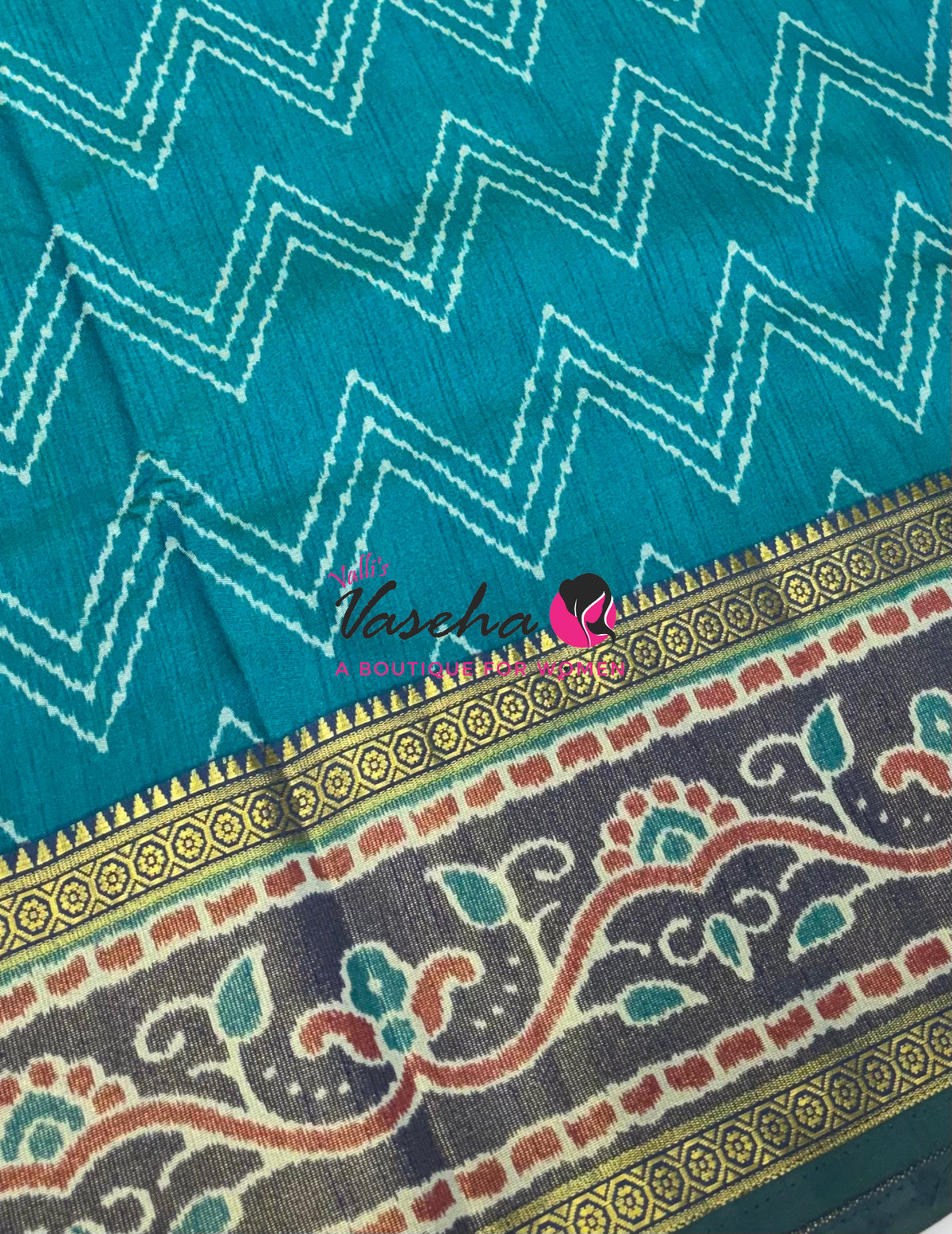 Semi Patola | Printed Silk Saree - Combo - VVSPS003
