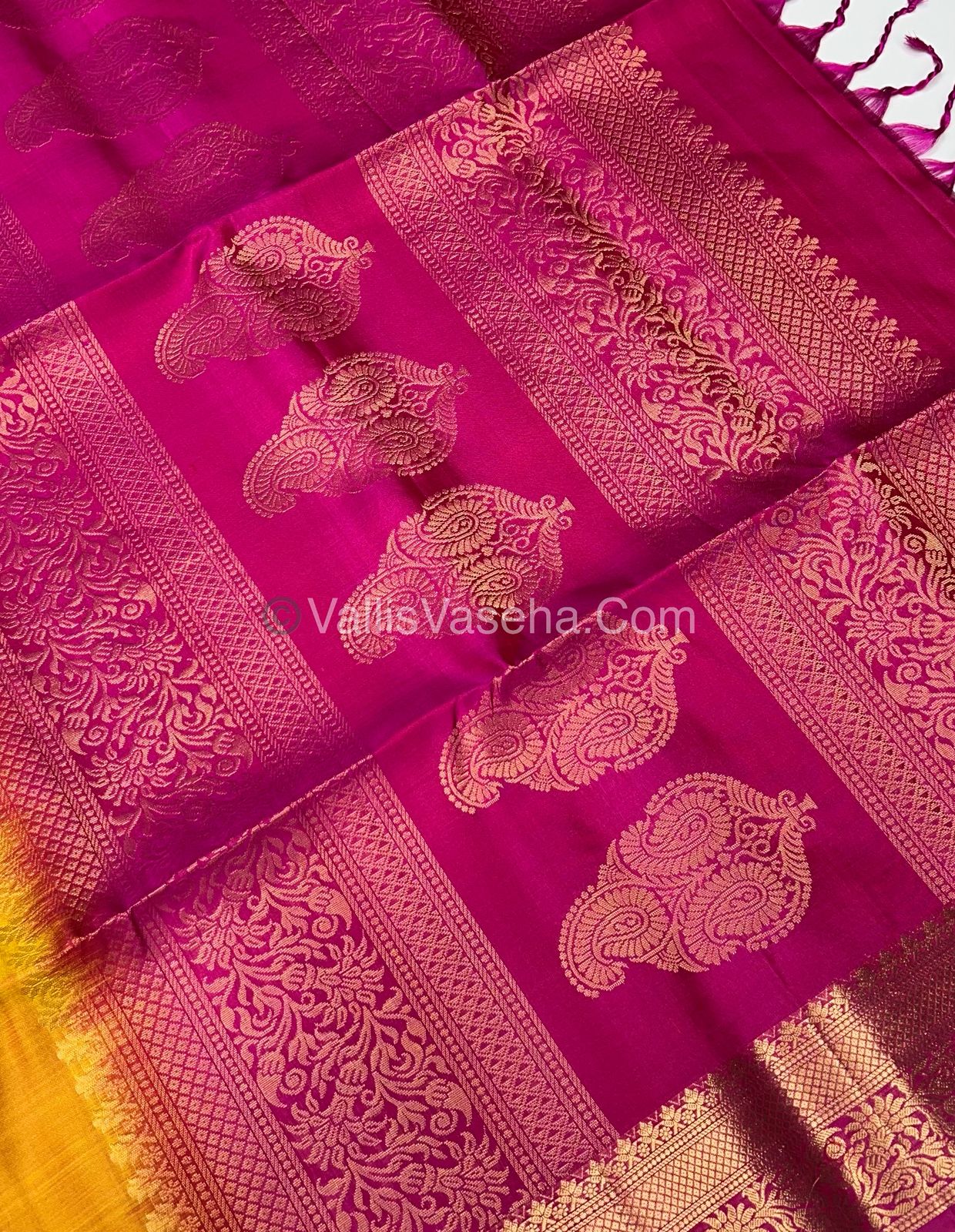 Pure Soft Silk Saree - Kanchi Border - VVPSS015