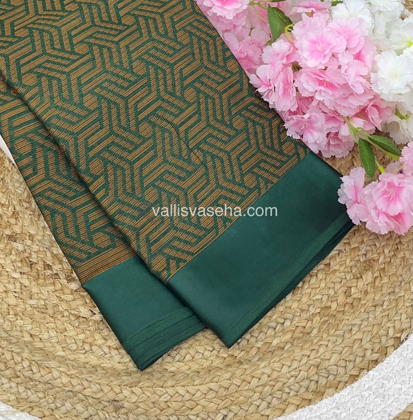 Mixed Cotton Brasso Saree - VVBS001