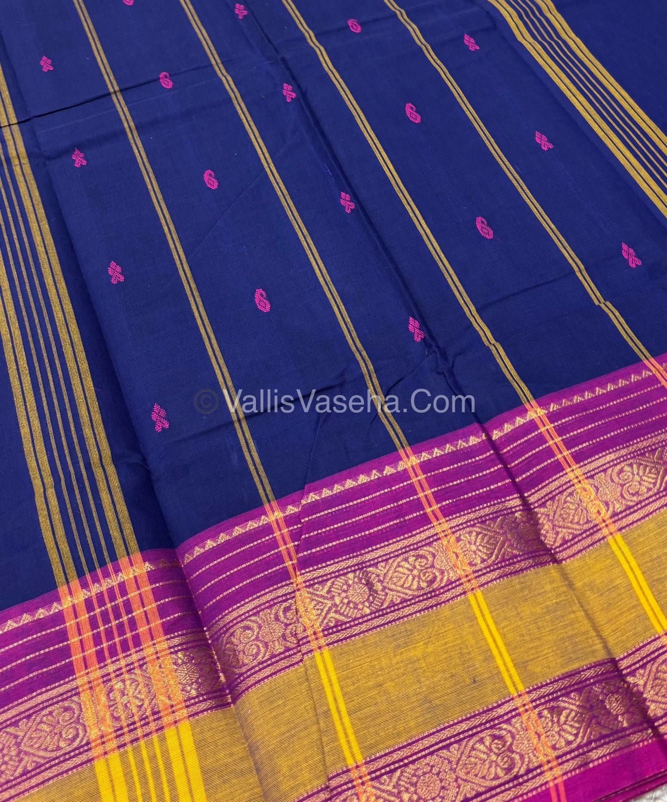 Kanchi Cotton Saree - VVKCS017