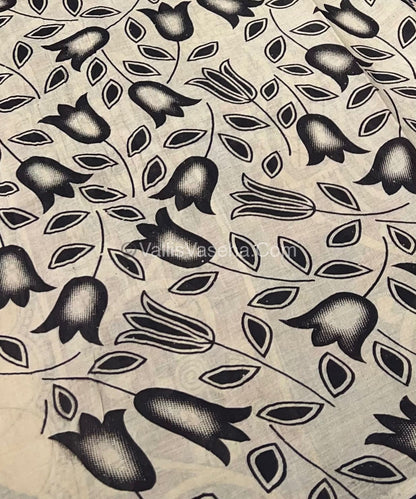Pure Kalamkari Cotton Saree - VVPKC002