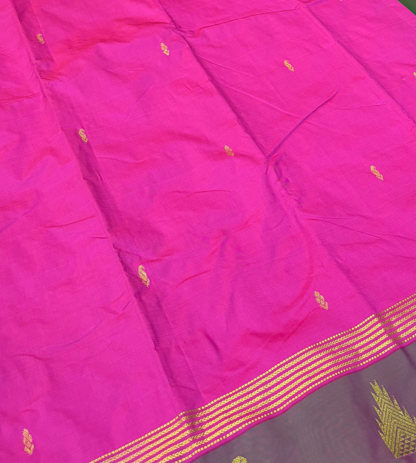 Semi Silk Saree - Kanchi Pattu Style - VVSSS004