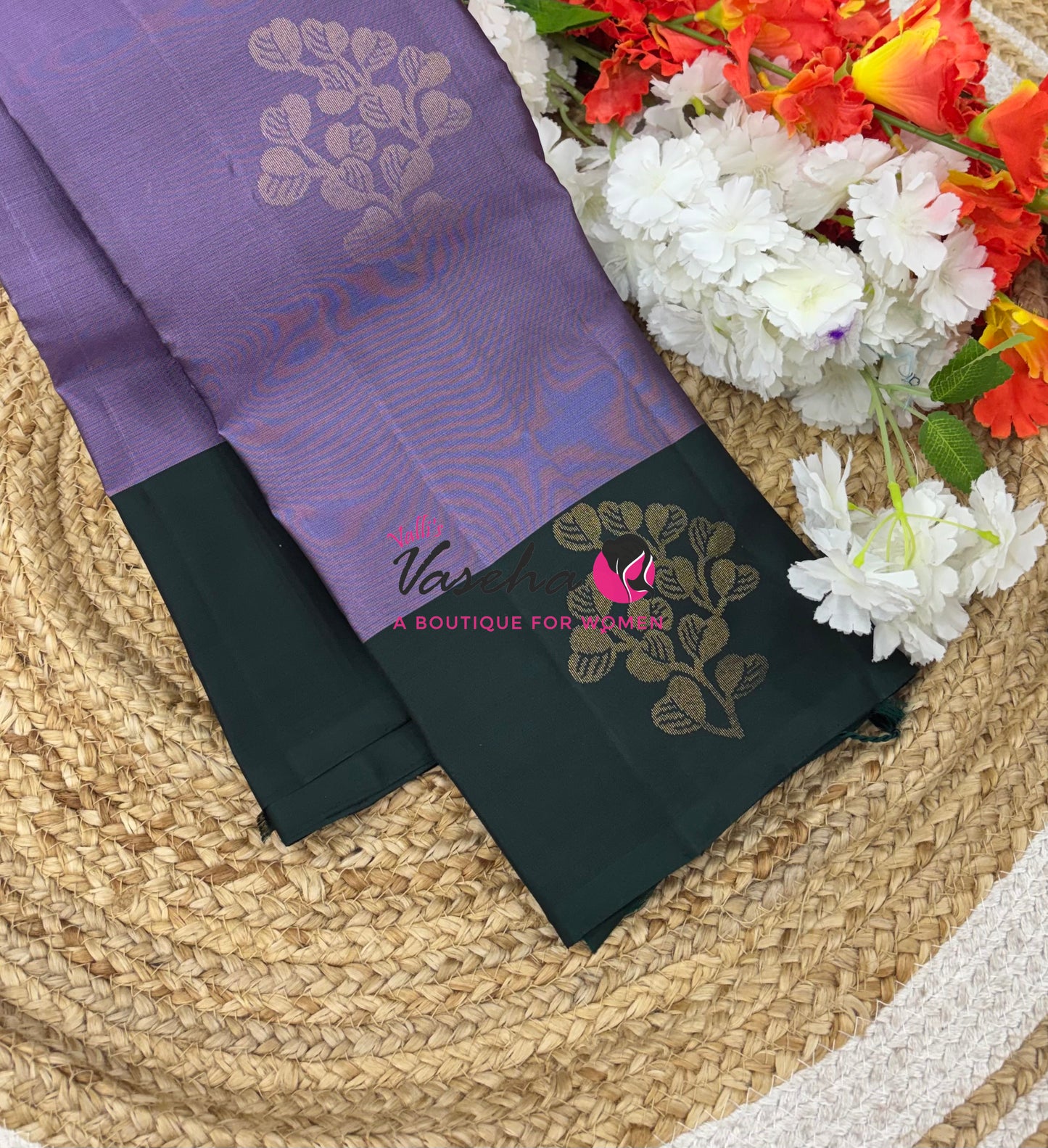 Half Mix - Pure Soft Silk Saree - VVPSS083