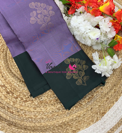 Half Mix - Pure Soft Silk Saree - VVPSS083