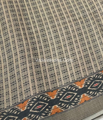 Semi Tussar - Kantha Work Embroidery - Light Pink Shade - VVSTK001