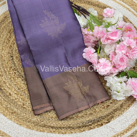 Half Mix - Pure Soft Silk Saree - VVPSS075