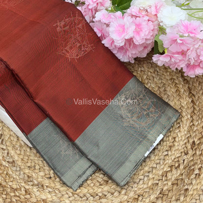 Half Mix - Pure Soft Silk Saree - VVPSS041