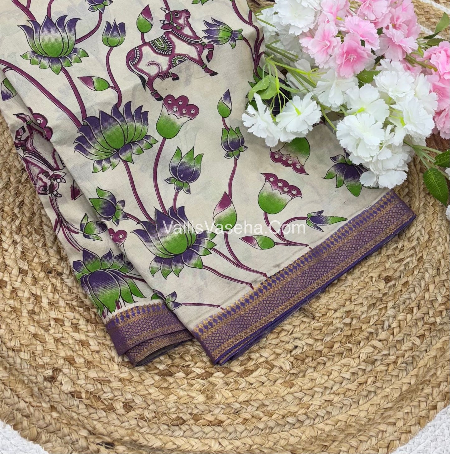 Chennur Silk | Kalamkari Prints | VVCKS006