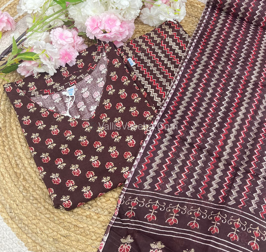 Ready Made - Salwar, Kameez & Duppatta(3pc) - Printed - VVRBS005