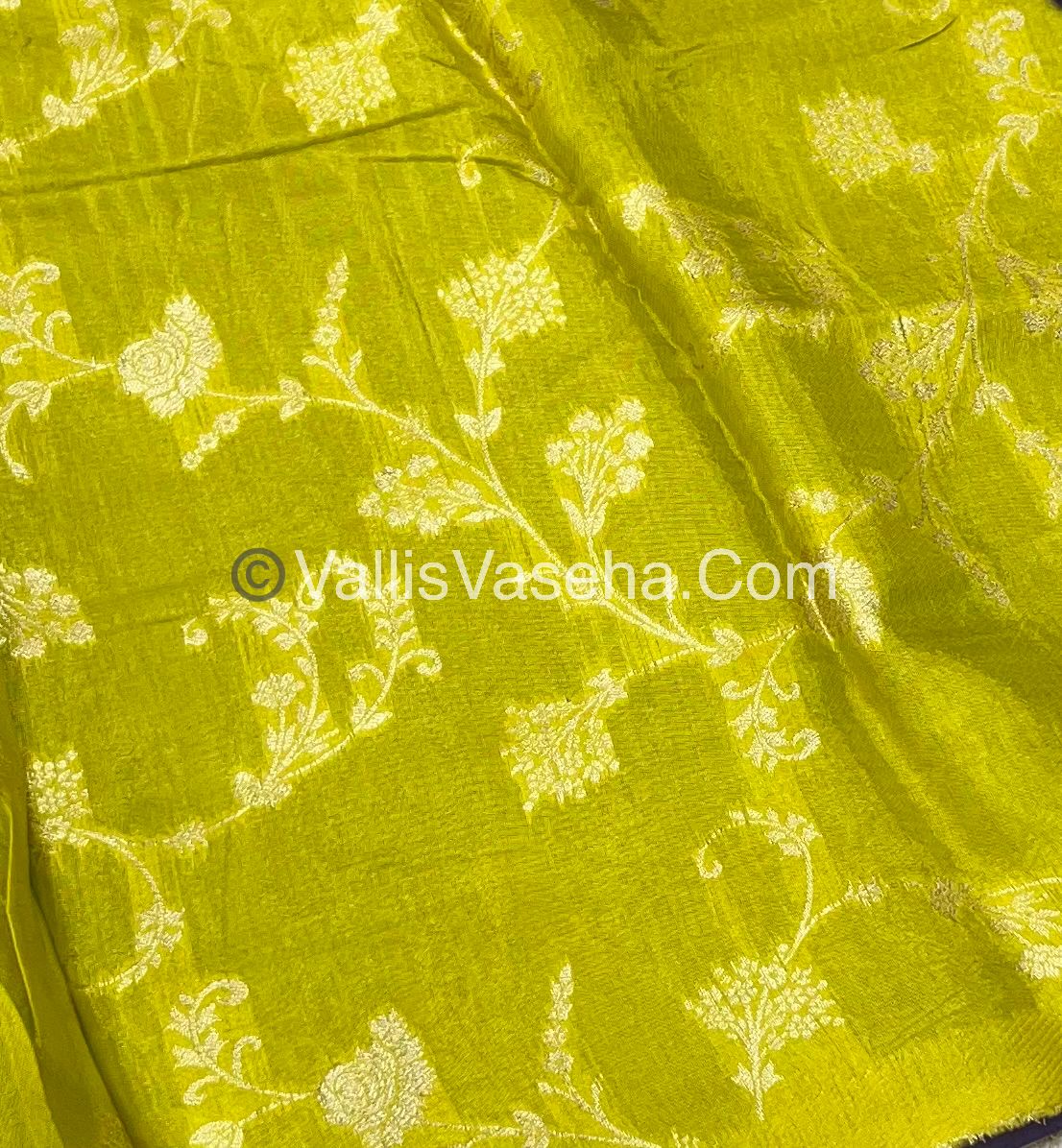 Semi Viscose / Semi Mysore Crepe Silk Variety - Embossed Design - VVSMC002