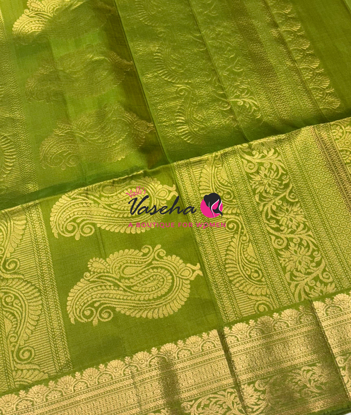 Pure Soft Silk Saree - Kanchi Border - VVPSS033