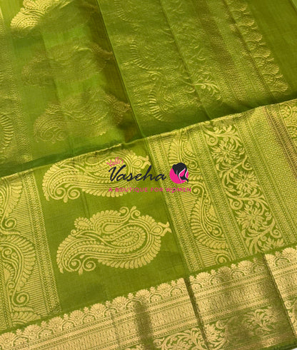 Pure Soft Silk Saree - Kanchi Border - VVPSS033