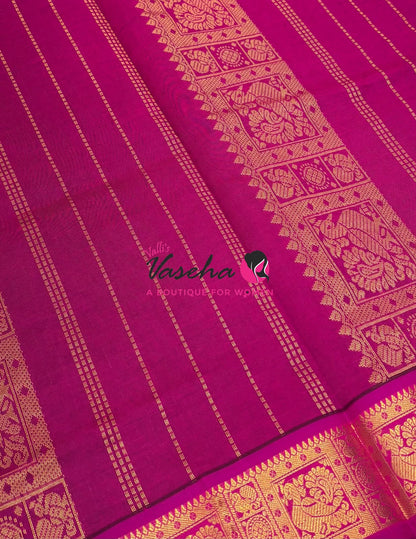 Semi Silk Cotton Saree Lakshadeepam Shade |VVSSC009