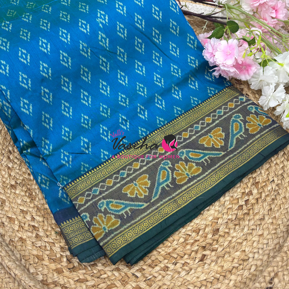 Semi Patola | Printed Silk Saree - Combo - VVSPS003
