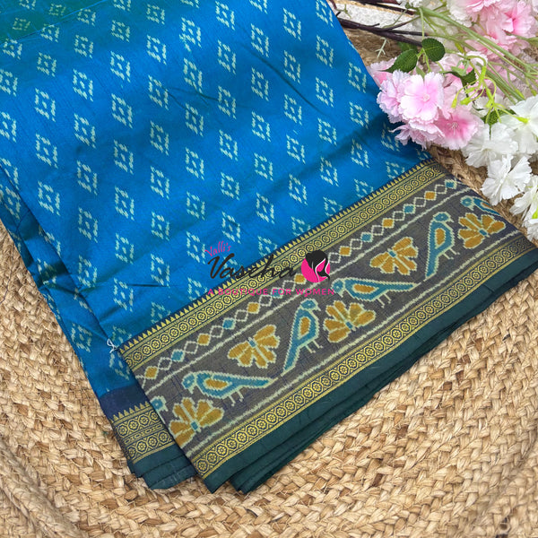 Semi Patola | Printed Silk Saree - Combo - VVSPS003