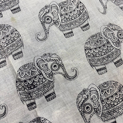 Pure Kalamkari Cotton Saree - VVPKC002