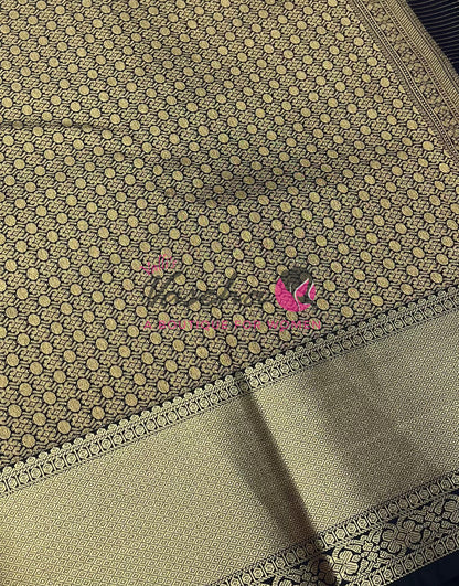 Semi Bridal Kanchi Silk  - Korvai - Premium- VVSKS008