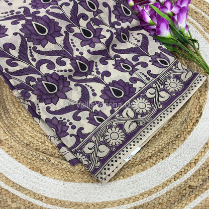 Pure Kalamkari Cotton Saree - VVPKC002