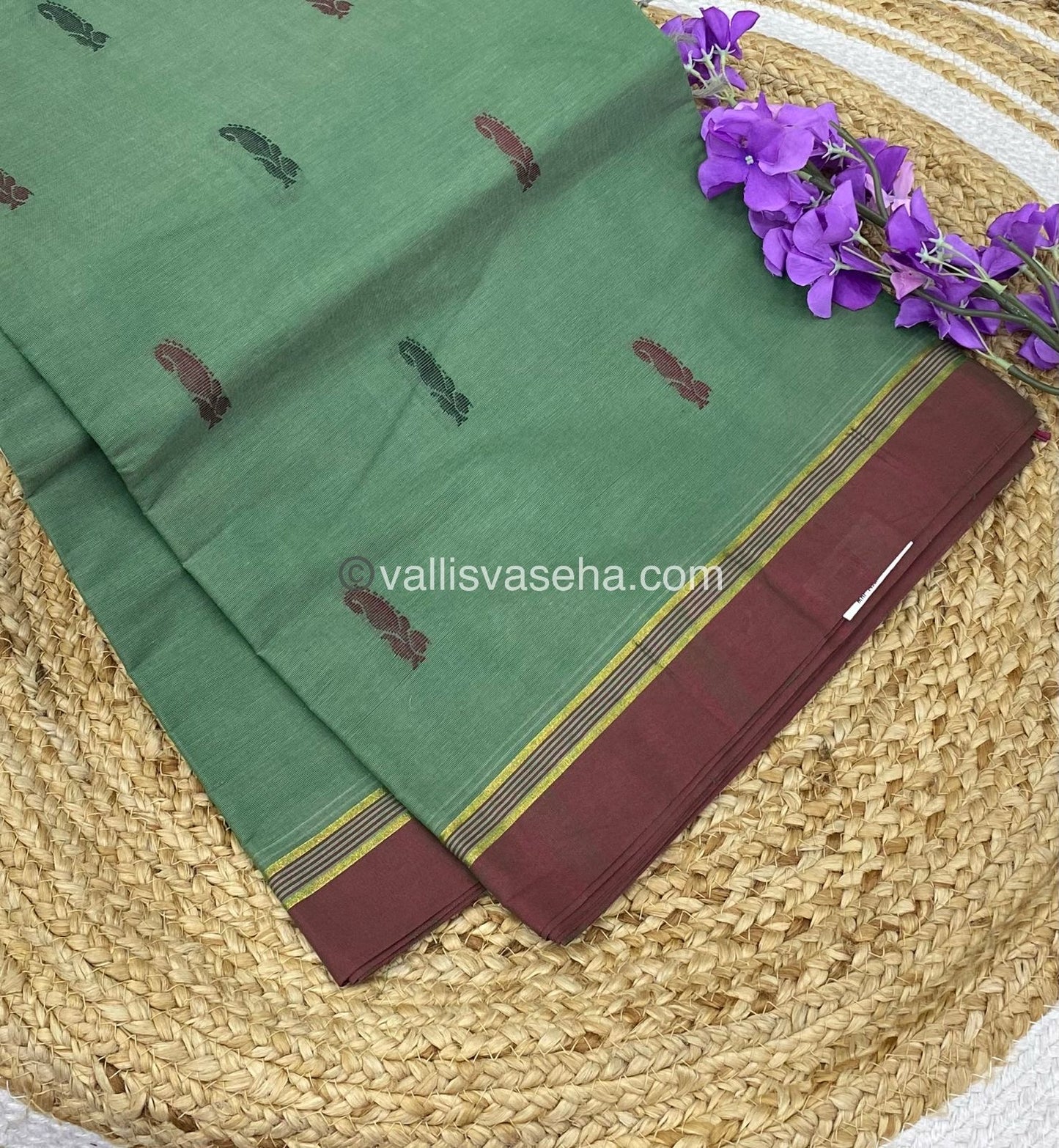 Handloom South Cotton Saree - VVSCS001