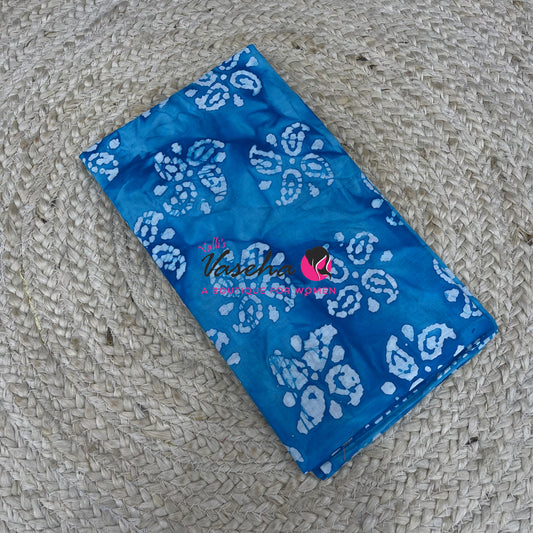Blouse Bit - Pure Cotton - Batik Printed - 1 mtr - VVBB001