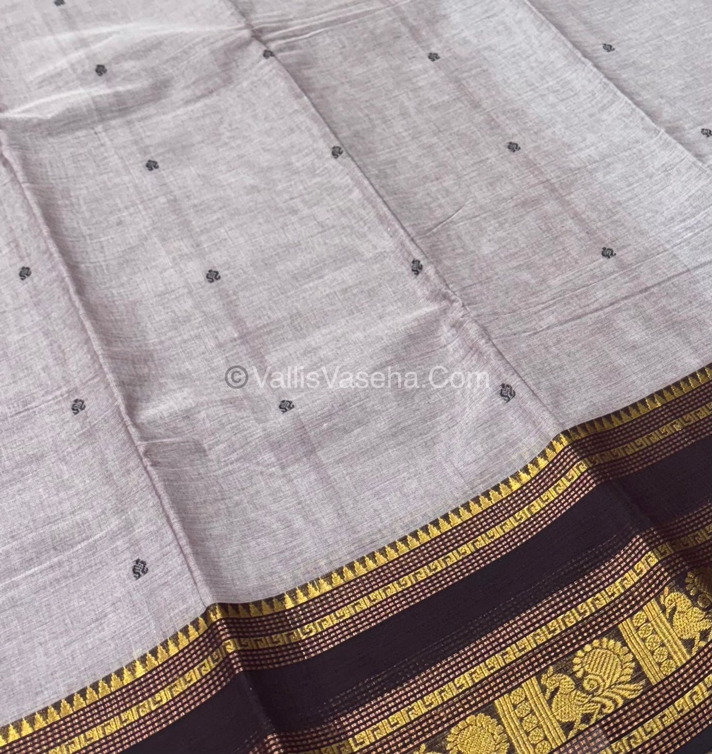 Kanchi Cotton Saree - VVKCS012