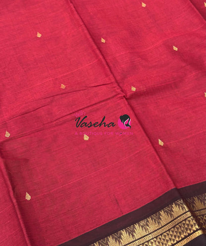Kanchi Cotton Saree - VVKCS027