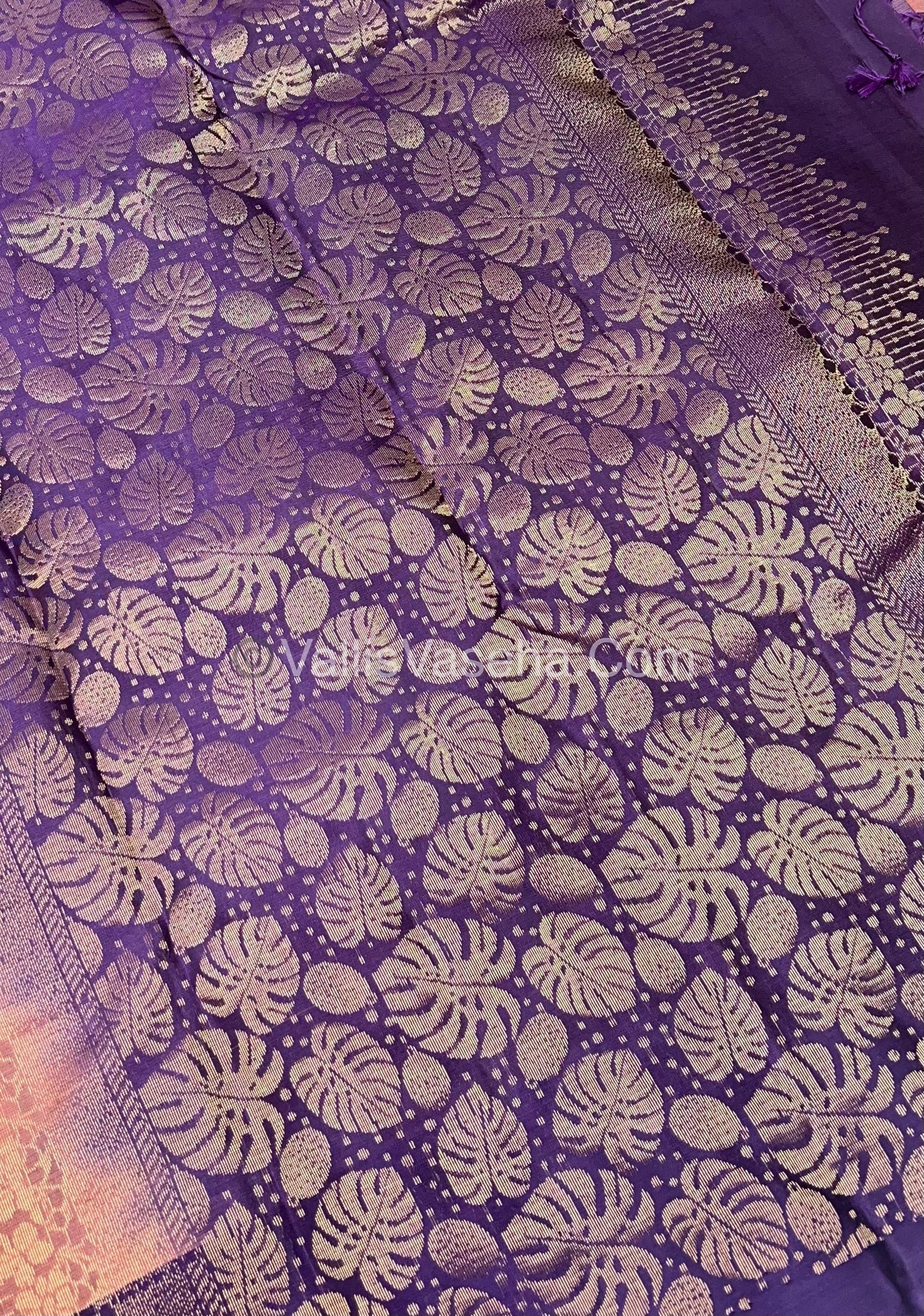 Half Mix - Pure Soft Silk Saree - VVPSS030