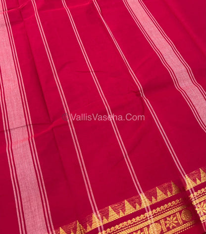 Kanchi Cotton Saree - VVKCS007