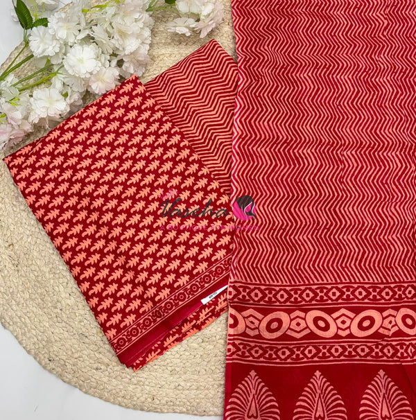 Pure Mul Mul Cotton | Unstitched Material | VVUSM065
